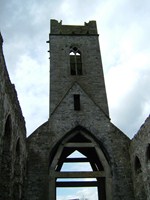 A view of the tower of St. Francis Friary, Kilkenny