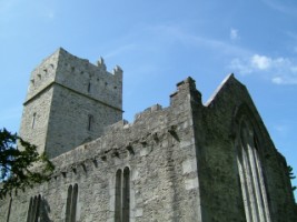 A view of Muckross Friary, Killarney National Park, Co. Kerry