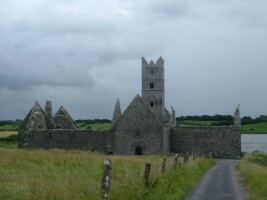 Approach to Rosserk friary, Co. Mayo