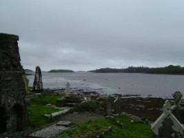 View from Donegal Friary, Donegal Town 