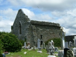 A view of Lislaughtin Abbey, Ballylongford, Co. Kerry