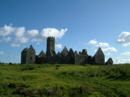 A view of Ross Errily Friary, Headford, Co. Galway